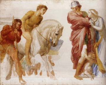 コリオレイナスの象徴学者ジョージ・フレデリック・ワッツの研究 Oil Paintings